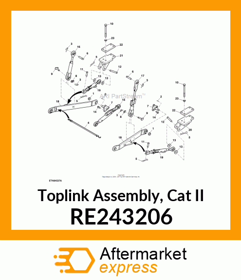 CENTER LINK, ASSEMBLY RE243206