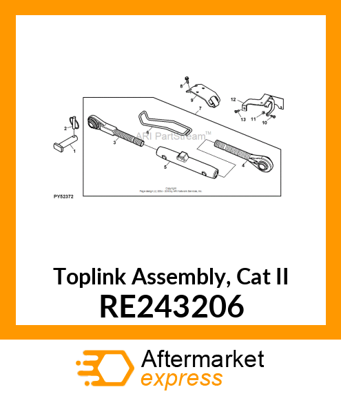 CENTER LINK, ASSEMBLY RE243206