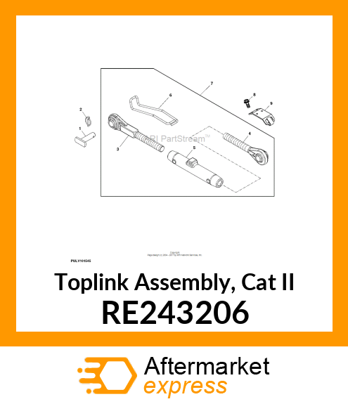 CENTER LINK, ASSEMBLY RE243206