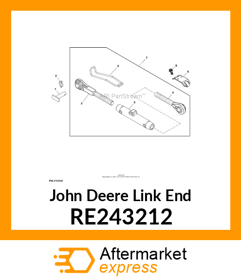 LINK END, CENTER RE243212