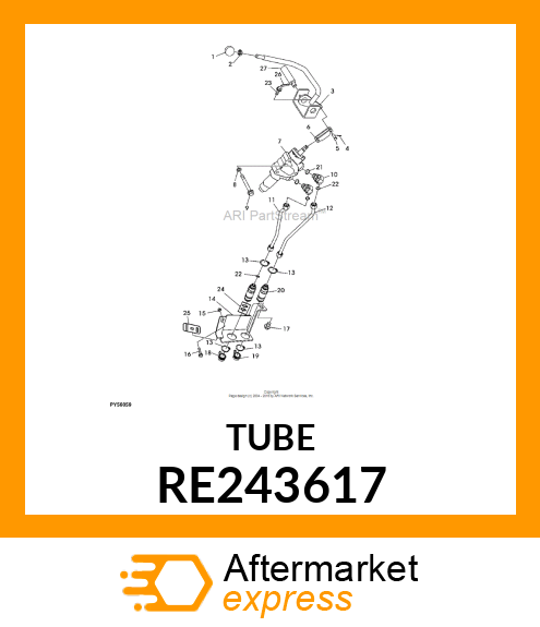 OIL LINE, SCV 1, IN RE243617