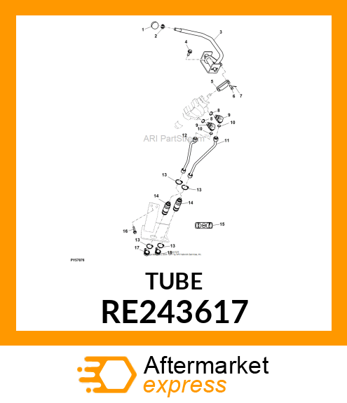 OIL LINE, SCV 1, IN RE243617