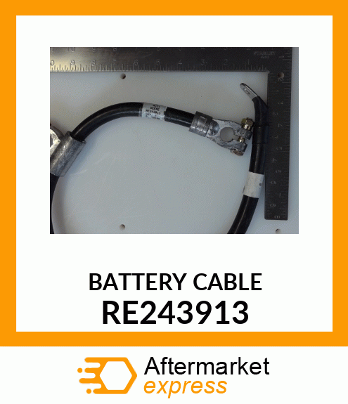 BATTERY CABLE, NEGATIVE RE243913