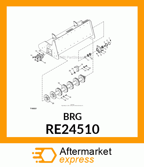 BALL BEARING RE24510