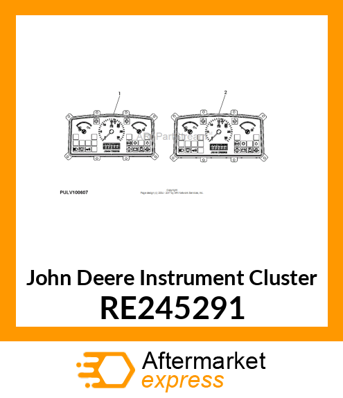 INSTRUMENT CLUSTER, INSTRUMENT CLUS RE245291