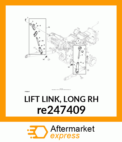 LIFT LINK, LONG RH re247409