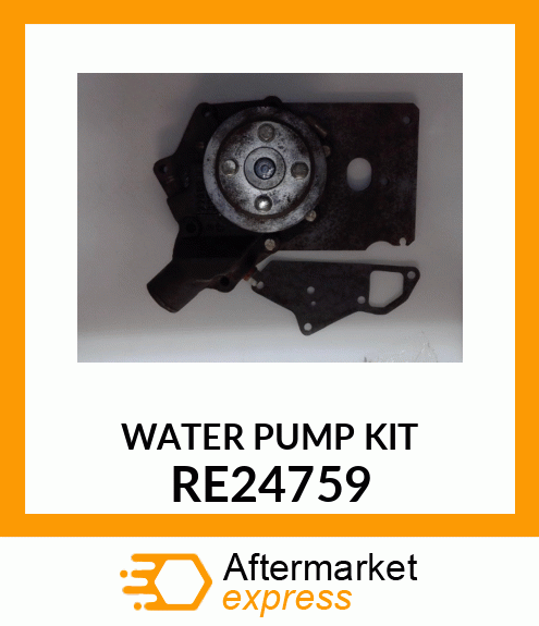 PUMP,WATER,ASSEMBLY RE24759