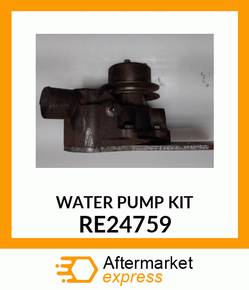 PUMP,WATER,ASSEMBLY RE24759