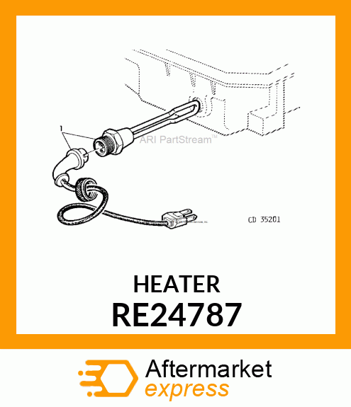 Heater RE24787