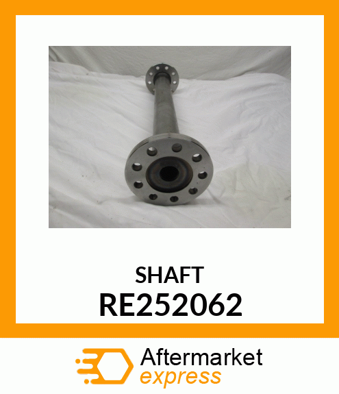 SHAFT, PTO, IVT RE252062