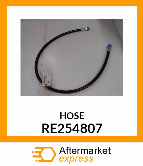 HYDRAULIC HOSE, TB, COUPLER RE254807