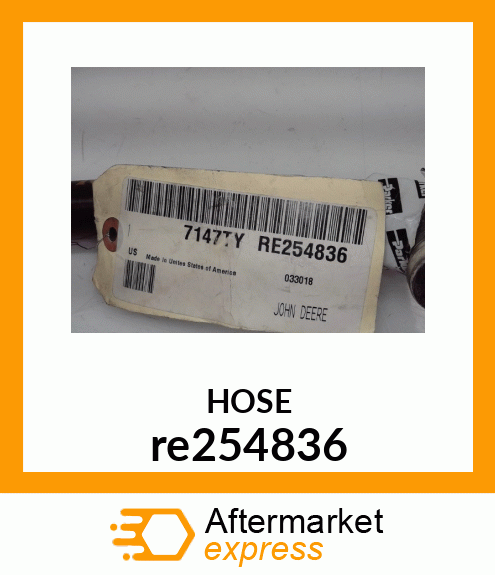 HYDRAULIC HOSE re254836