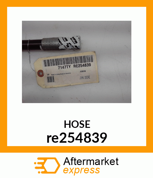 HYDRAULIC HOSE re254839