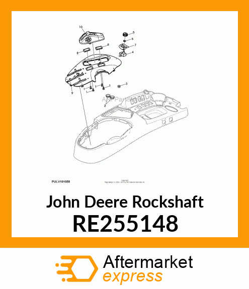 ROCKSHAFT CONTROL ASSEMB RE255148