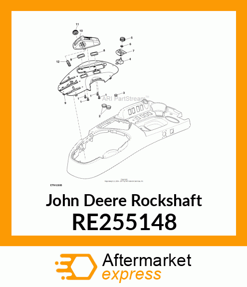 ROCKSHAFT CONTROL ASSEMB RE255148