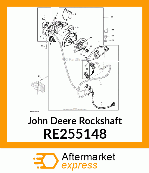 ROCKSHAFT CONTROL ASSEMB RE255148