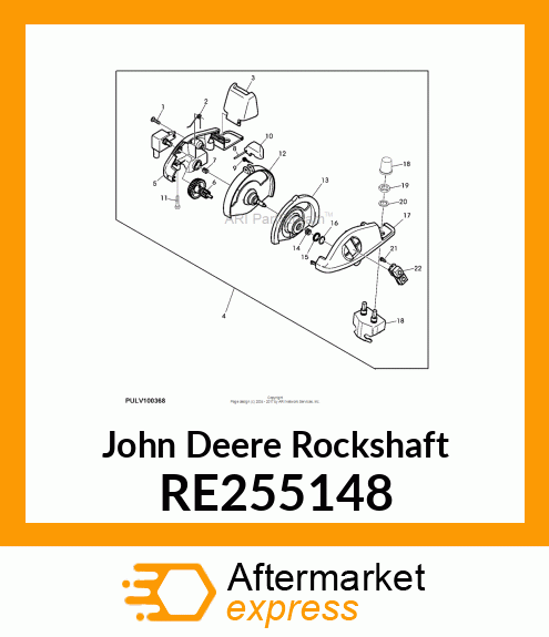 ROCKSHAFT CONTROL ASSEMB RE255148