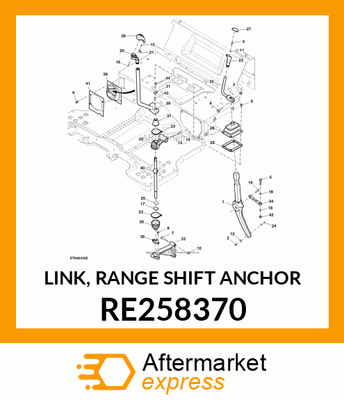 LINK, RANGE SHIFT ANCHOR RE258370