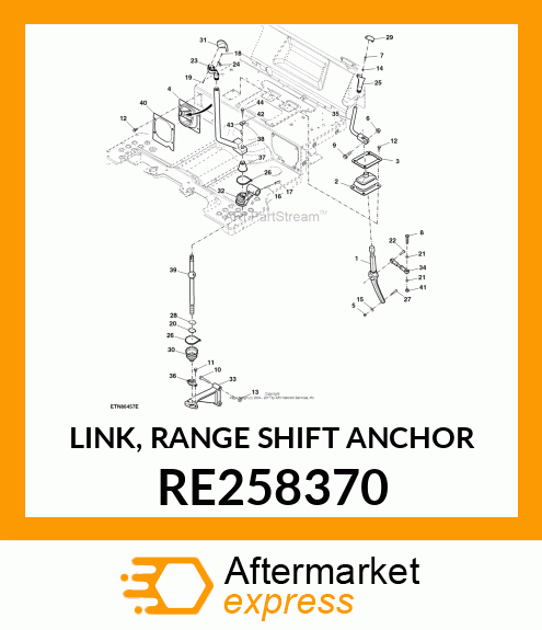 LINK, RANGE SHIFT ANCHOR RE258370