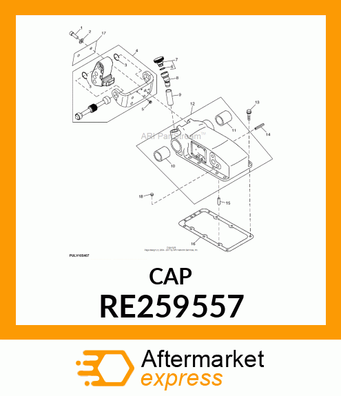 CAP, BREATHER RE259557