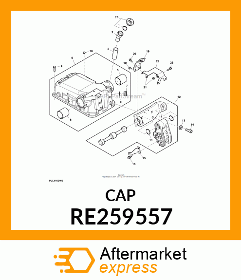 CAP, BREATHER RE259557