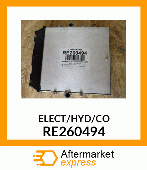 ELECTROHYDRAULIC CONTROLLER, HYDRAU RE260494