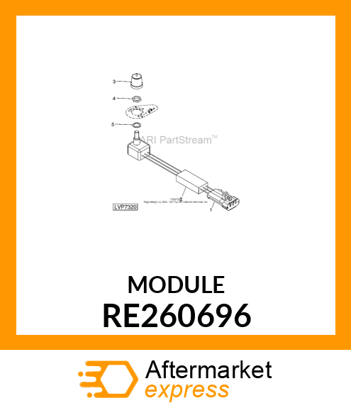 MODULE, POTENTIOMTER WITH DETENT RE260696