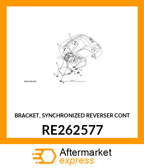 BRACKET, SYNCHRONIZED REVERSER CONT RE262577