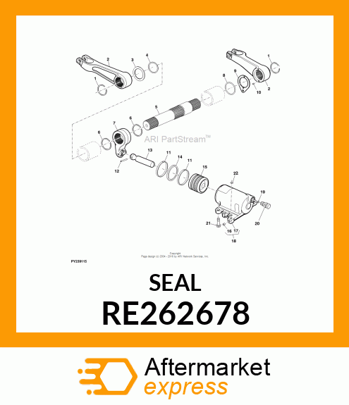 SEAL KIT, ROCKSHAFT CYLINDER RE262678