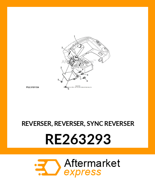 REVERSER, REVERSER, SYNC REVERSER RE263293