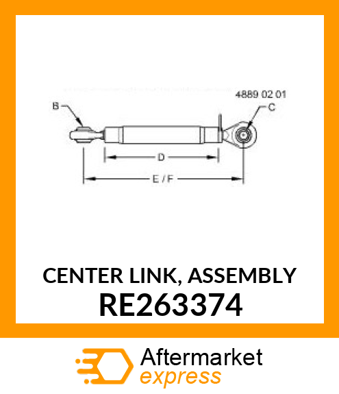 CENTER LINK, ASSEMBLY RE263374