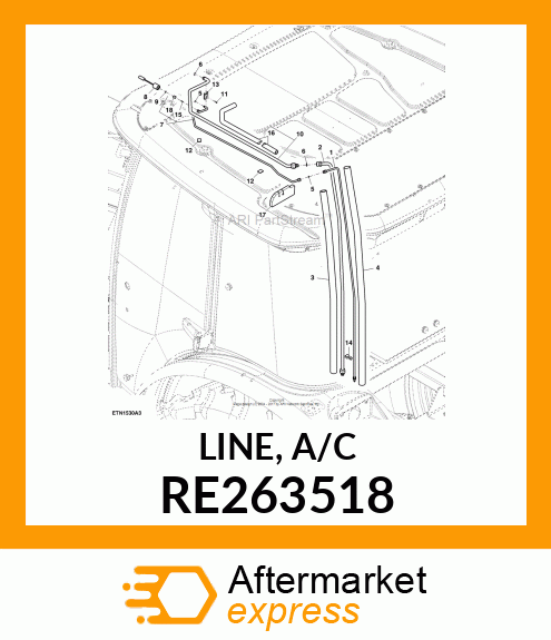 LINE, A/C RE263518