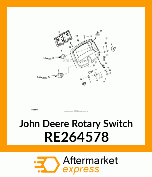 ROTARY SWITCH, ROTARY SWITCH, LIGHT RE264578