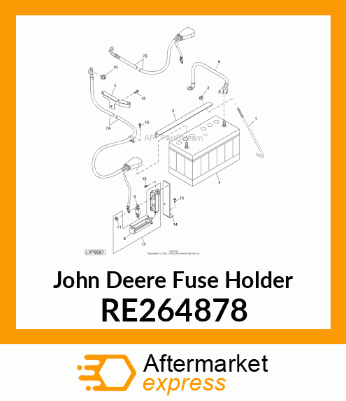 FUSE HOLDER RE264878