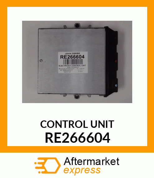 ELECTRONIC CONTROL UNIT, ELECTRONIC RE266604