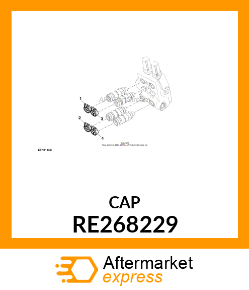 CAP, CAP, DUST 1R RE268229