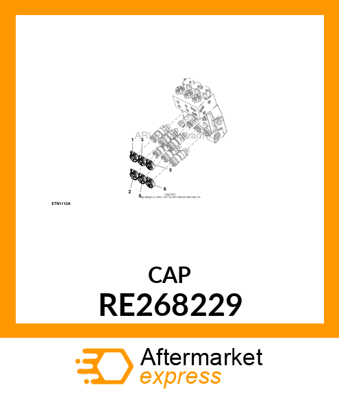 CAP, CAP, DUST 1R RE268229