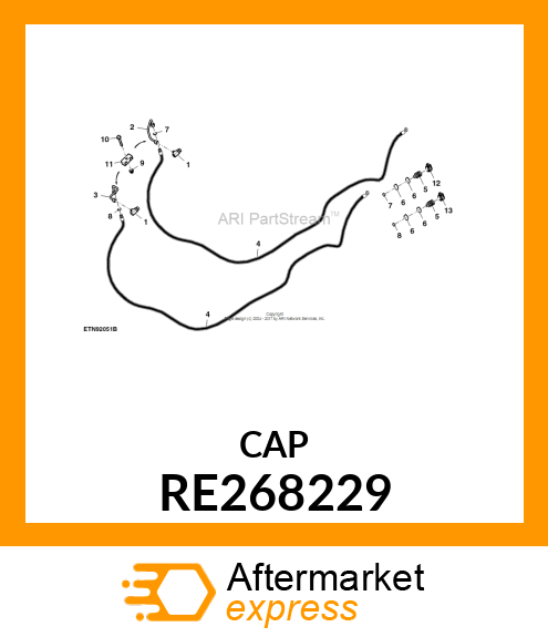 CAP, CAP, DUST 1R RE268229