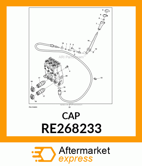 CAP, CAP, DUST 3R RE268233