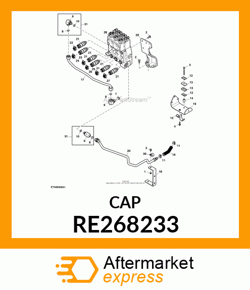 CAP, CAP, DUST 3R RE268233