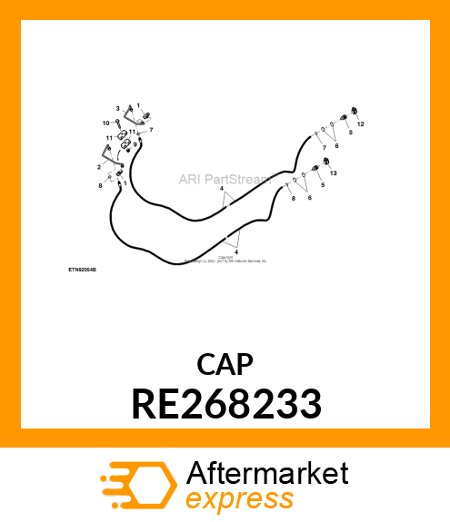 CAP, CAP, DUST 3R RE268233