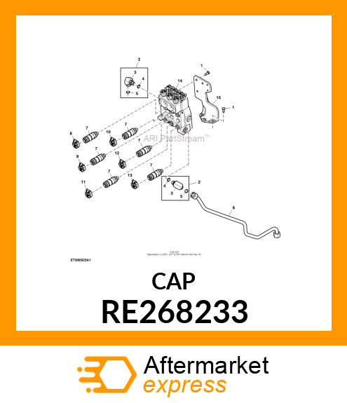 CAP, CAP, DUST 3R RE268233