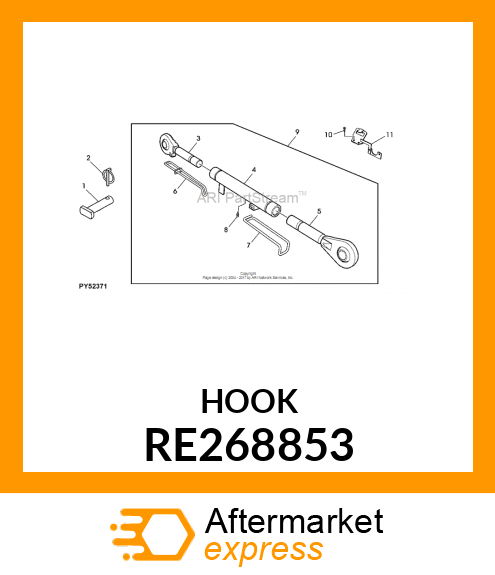 HANDLE, HANDLE, ASSEMBLY LOCKING RE268853