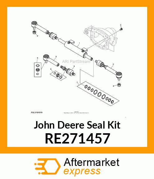 SEAL KIT, TIE ROD BALL JOINT RE271457