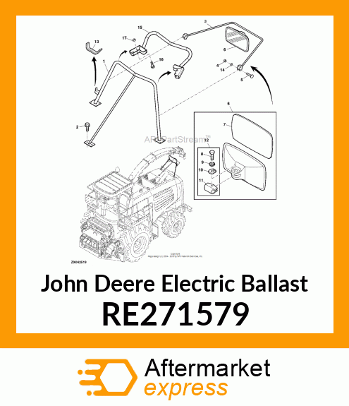ELECTRIC BALLAST, HID RE271579
