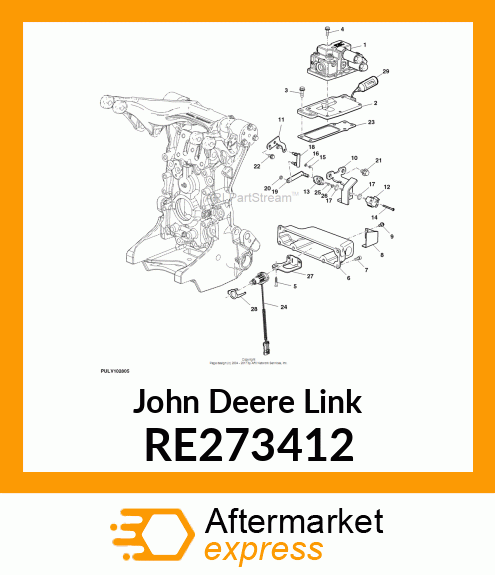 LINK, EH POSITION SENSOR LINK ASSEM RE273412