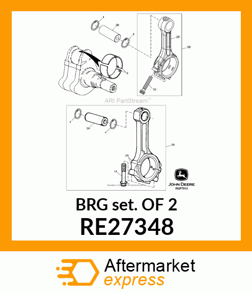 BEARING KIT RE27348