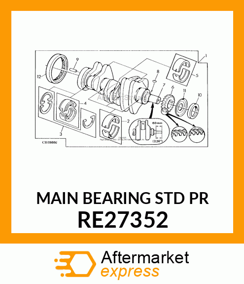 BEARING RE27352