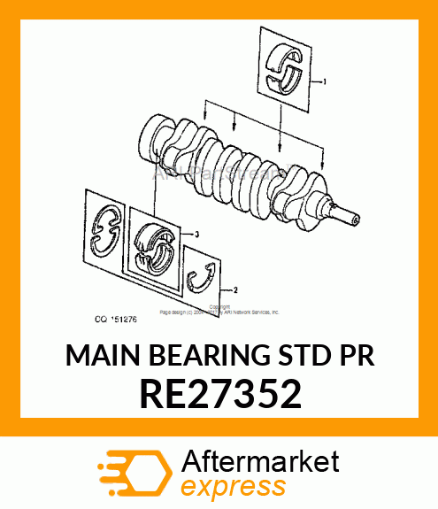 BEARING RE27352