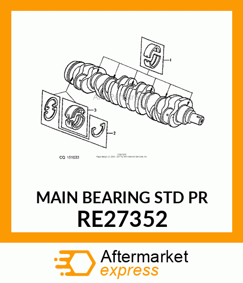 BEARING RE27352